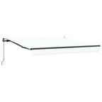 Toldo Retráctil 300 x 250 cm Poliéster y Acero