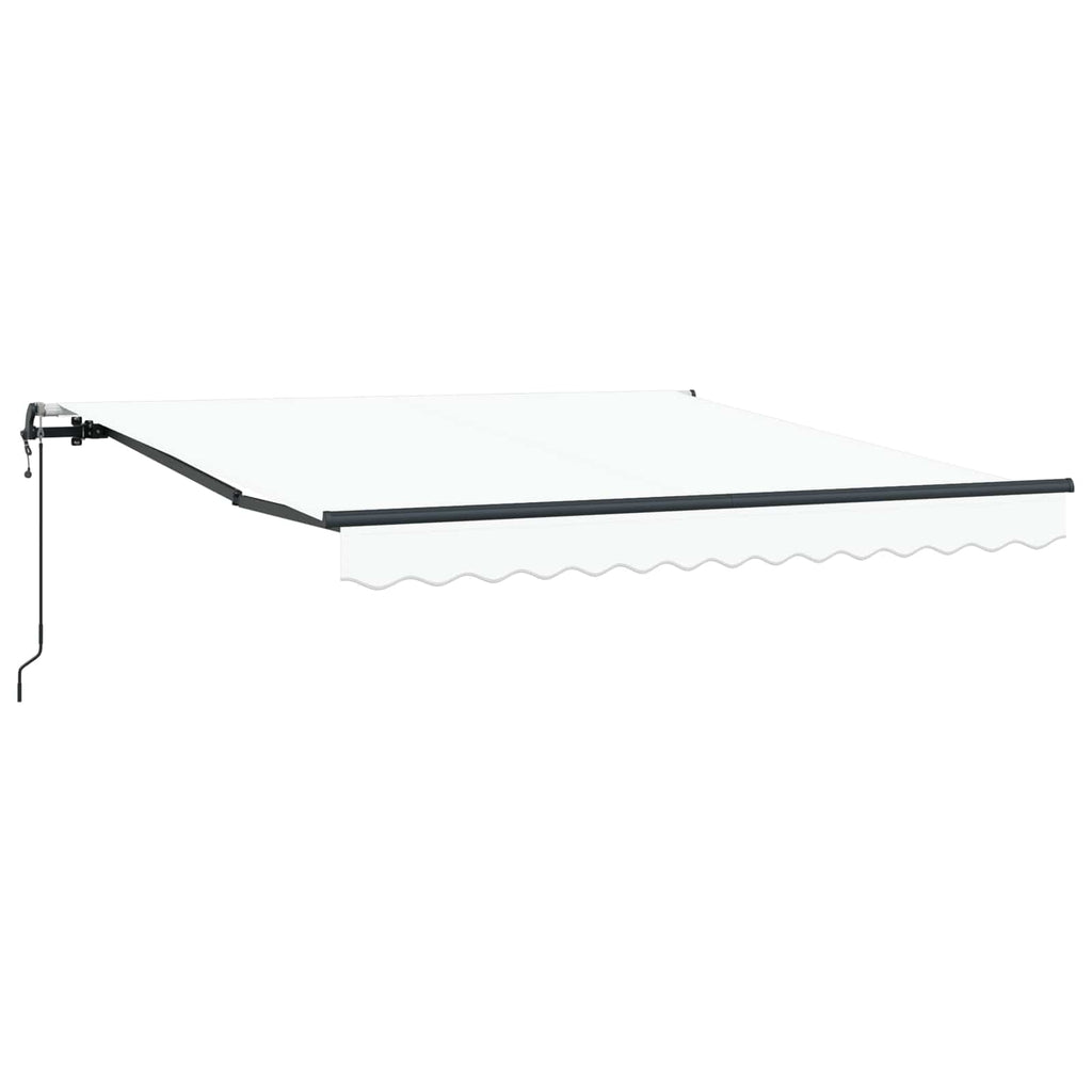 Toldo Retráctil 300 x 250 cm Tela y Aluminio