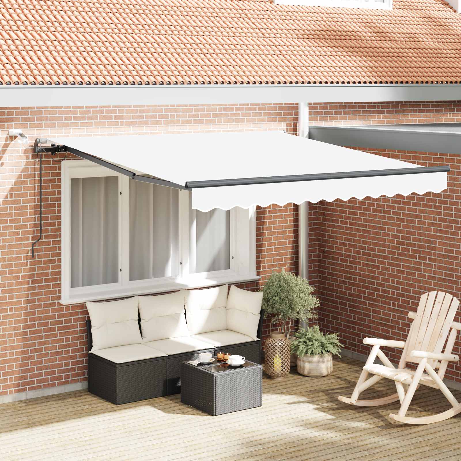 Tela de toldo 300 x 250 cm Poliéster