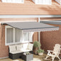 Toldo Retrátil 300 x 250 cm Tecido e Alumínio