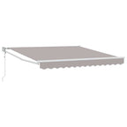 Toldo Gris Claro 300 x 250 x 165 cm Poliéster