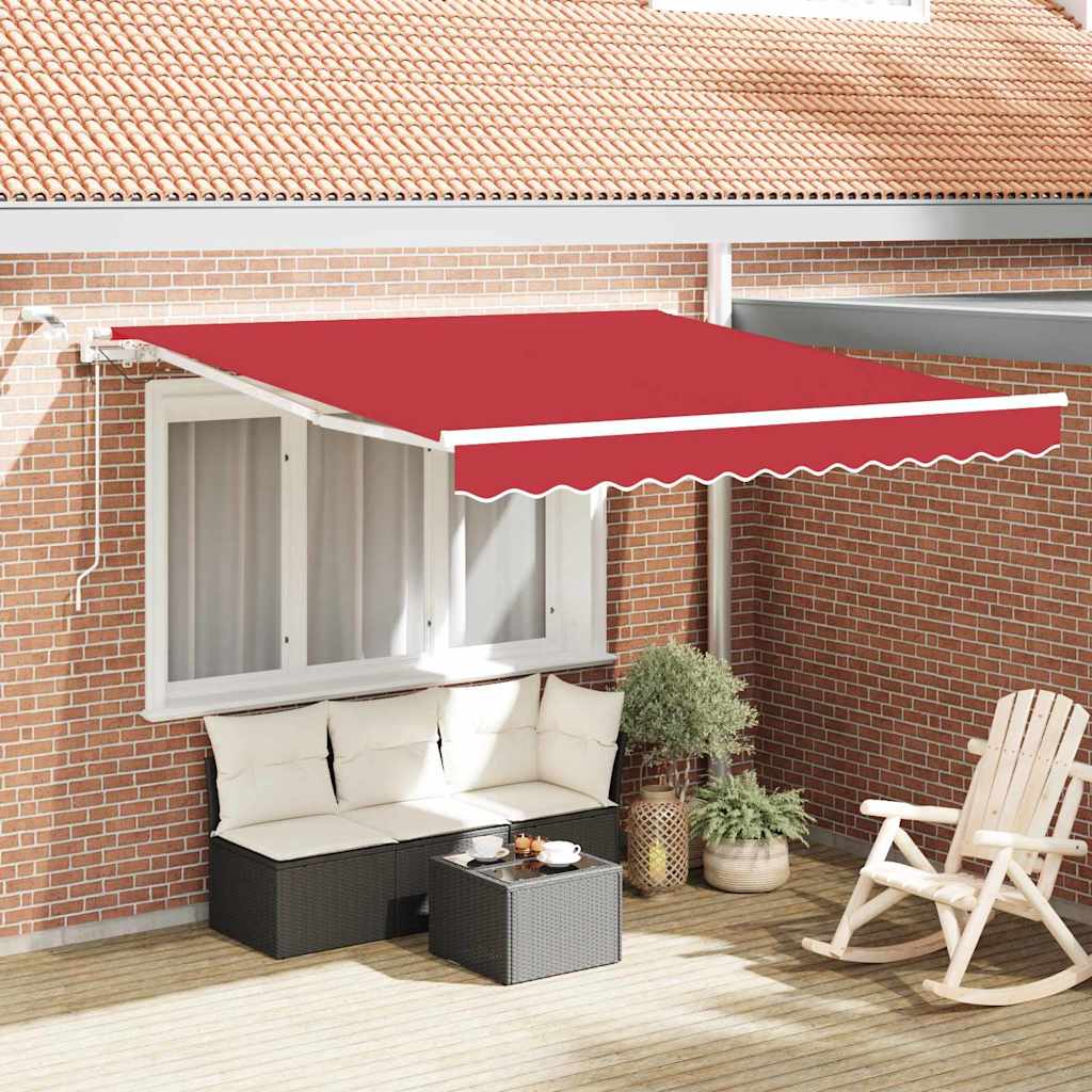 Toldo Retrátil 300 x 250 cm Poliéster e metal