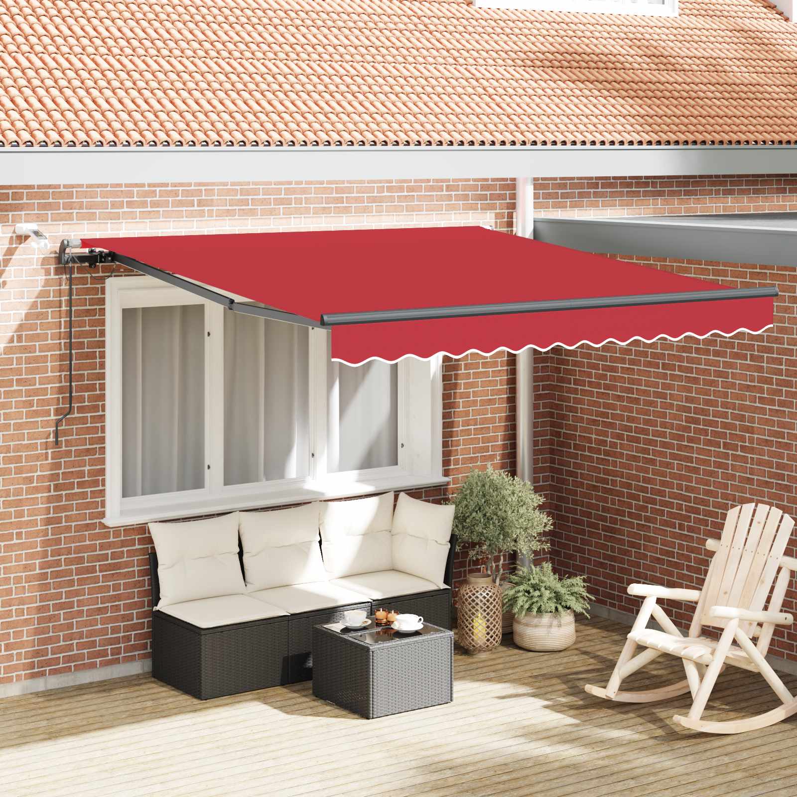 Tela de toldo 300 x 250 cm Poliéster