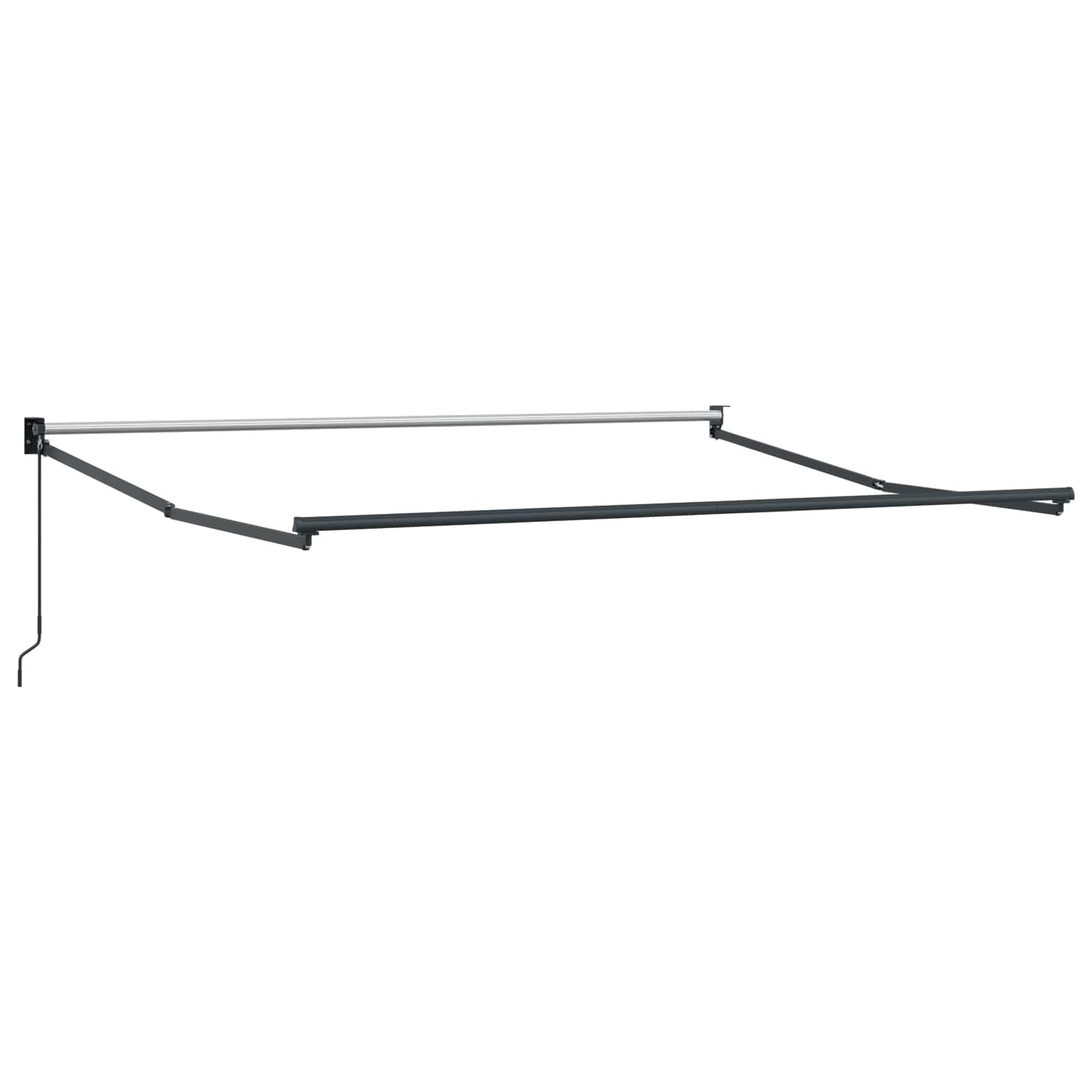 Toldo Manual Rojo 300 x 250 x 165 cm Poliéster