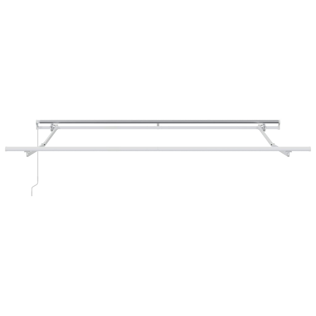 Toldo Manual Verde y amarillo 300 x 250 x 165 cm Poliéster