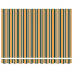 Toldo Manual Verde y amarillo 300 x 250 x 165 cm Poliéster