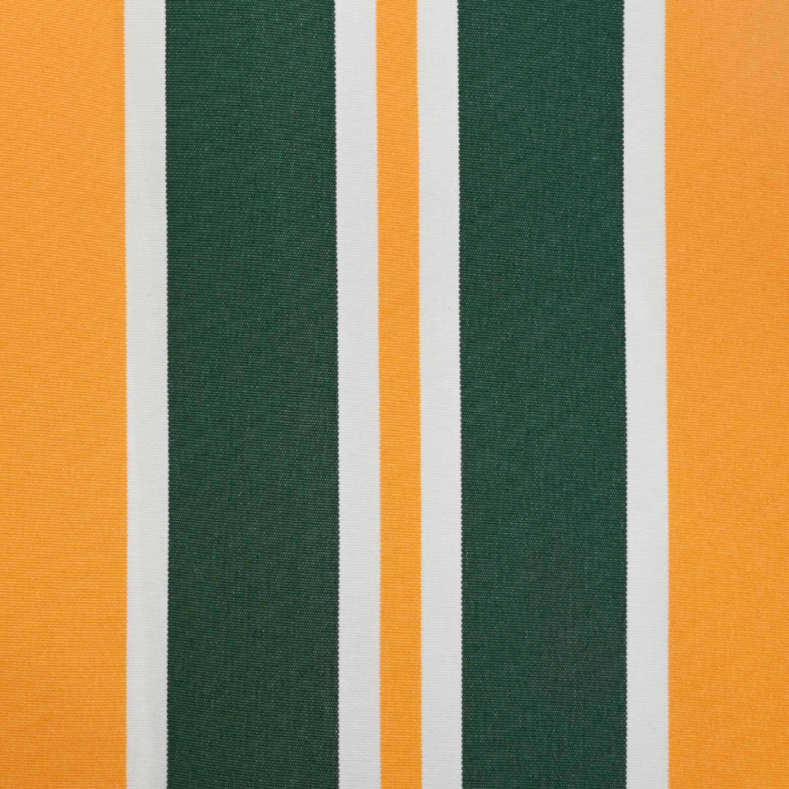 Toldo Manual Verde y amarillo 300 x 250 x 165 cm Poliéster