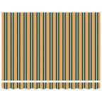 Toldo Manual Verde y amarillo 300 x 250 x 165 cm Poliéster