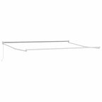 Toldo Manual Rojo y Negro 350 x 250 x 165 cm Poliéster