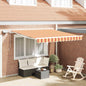 Toldo Retráctil 300 x 250 cm Tela y acero