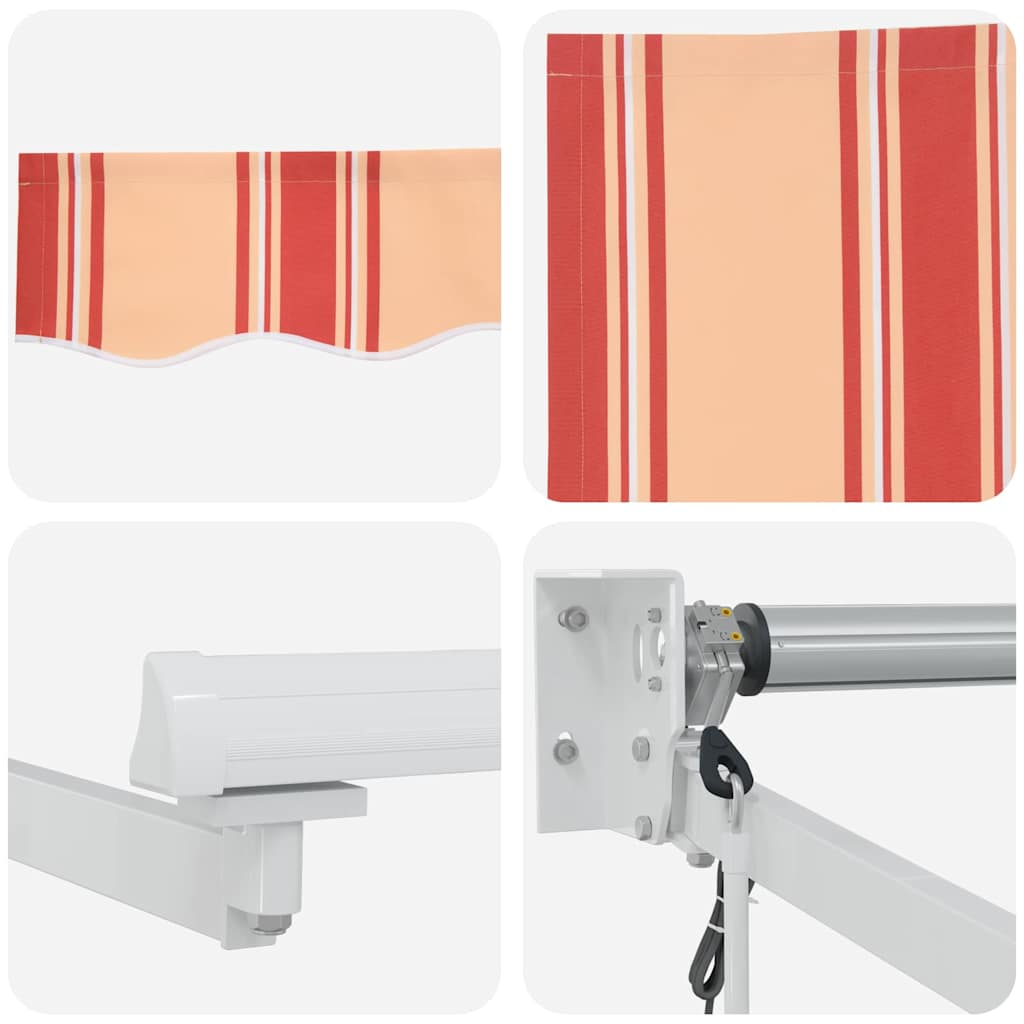 Toldo Amarillo y Naranja 350 x 250 x 165 cm Poliéster