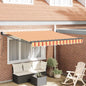 Toldo Amarelo e Laranja 350 x 250 x 165 cm Poliéster