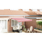 Toldo Retrátil Multicor 350 x 250 cm Poliéster e Alumínio