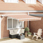 Toldo Retráctil 300 x 250 cm Tela y acero