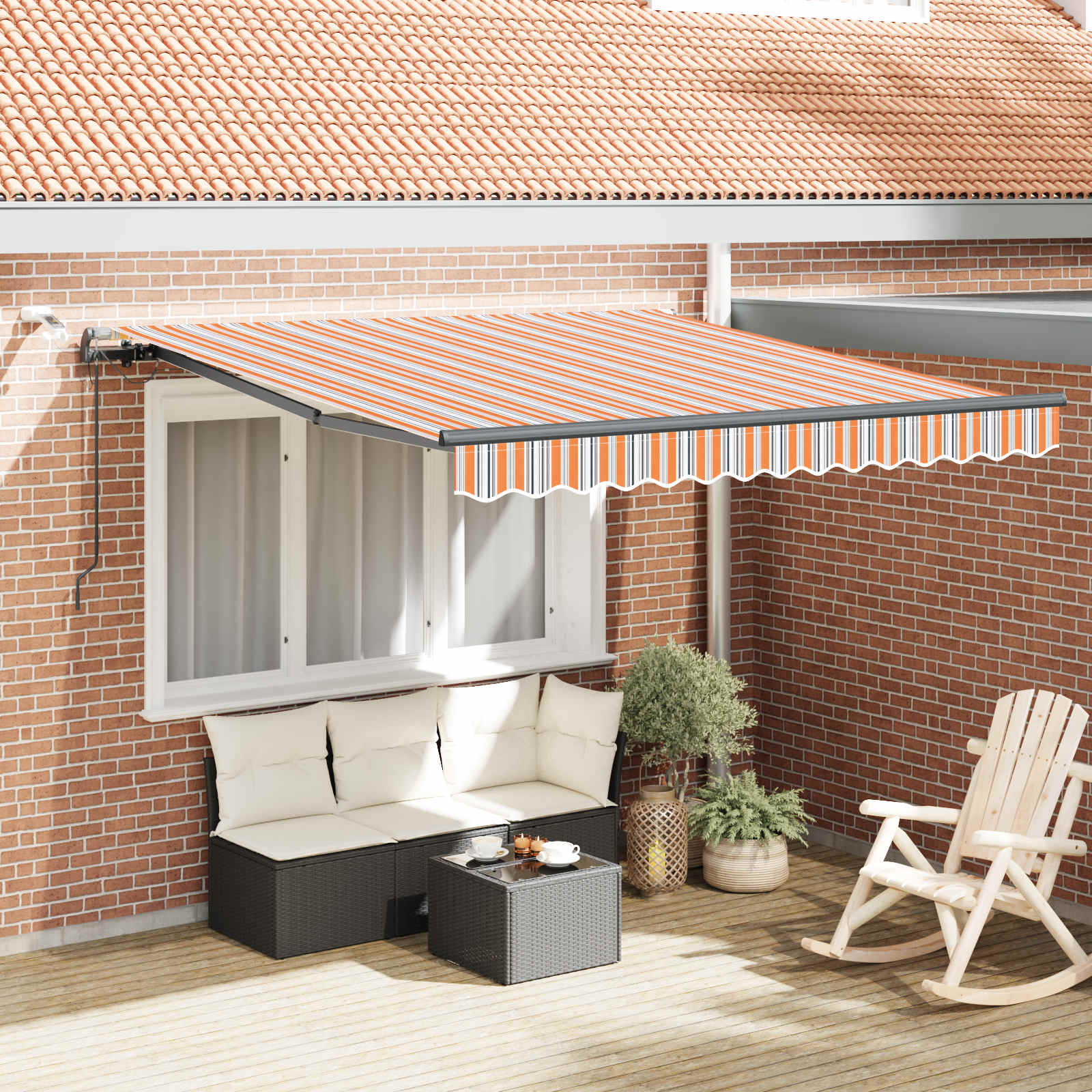 Tela de toldo 300 x 250 cm Poliéster
