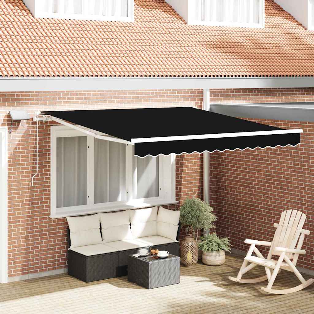 Toldo Retráctil 300 x 250 cm Tela y acero