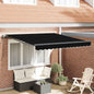 Retractable Awning 300 x 250 cm Fabric and Aluminum