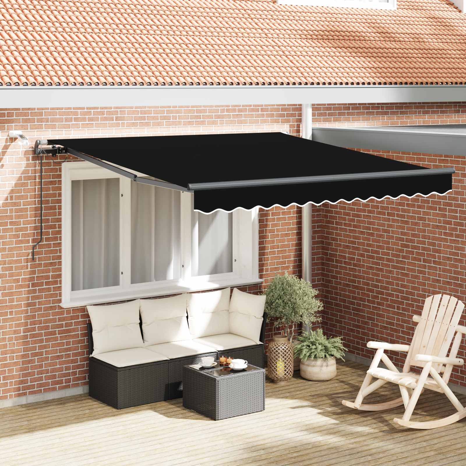 Tela de toldo 300 x 250 cm Poliéster