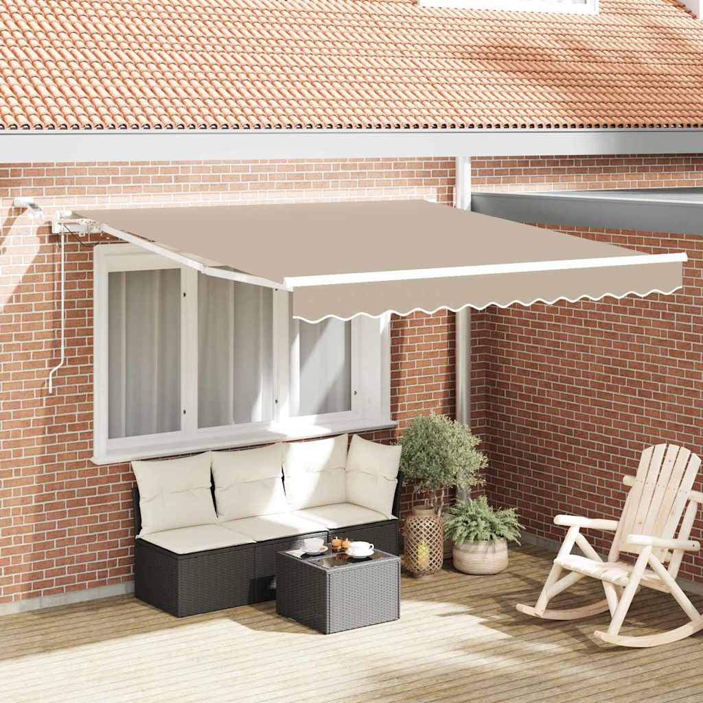 Toldo Retrátil 300 x 250 cm Poliéster e metal