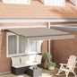 Toldo Retrátil 300 x 250 cm Tecido e Alumínio