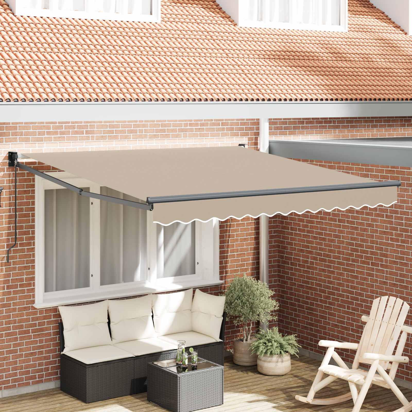 Toldo 350 x 250 cm Poliéster
