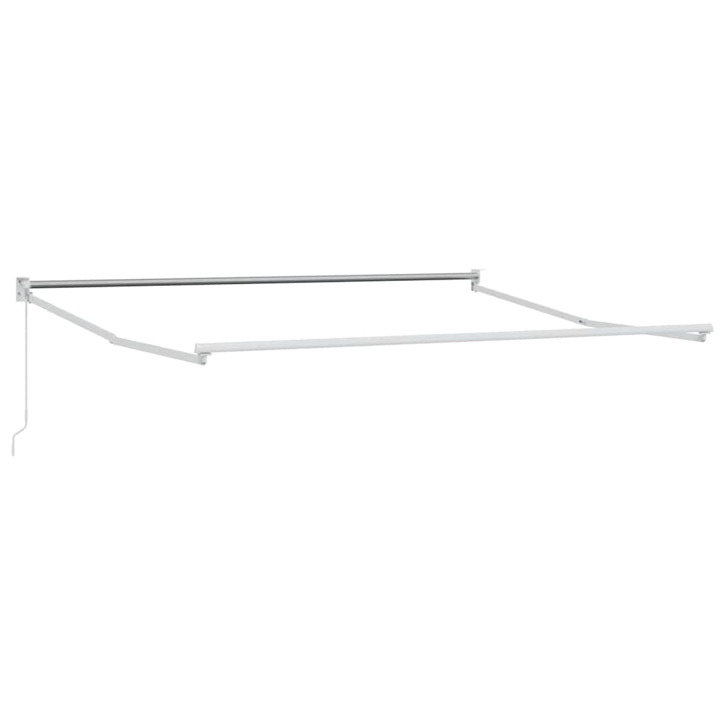 Toldo Retráctil Manual 350 x 250 cm Poliéster y Aluminio