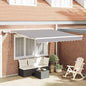 Toldo Retráctil 300 x 250 cm Tela y acero