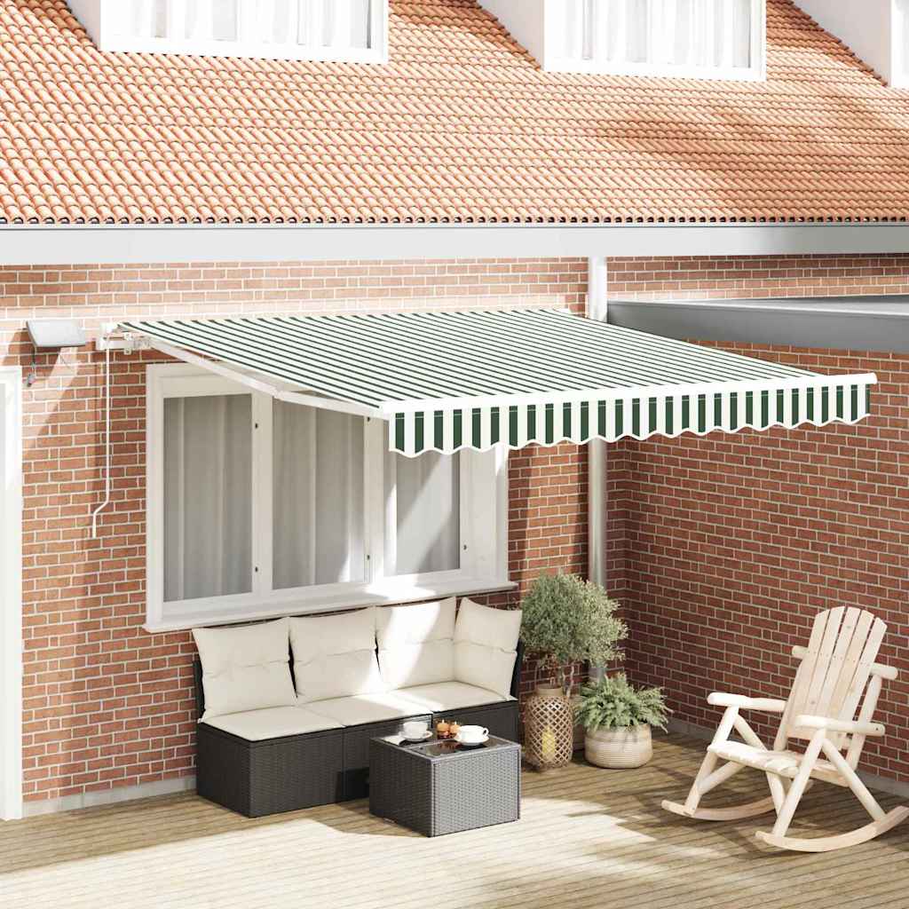 Toldo Retráctil 300 x 250 cm Tela y acero