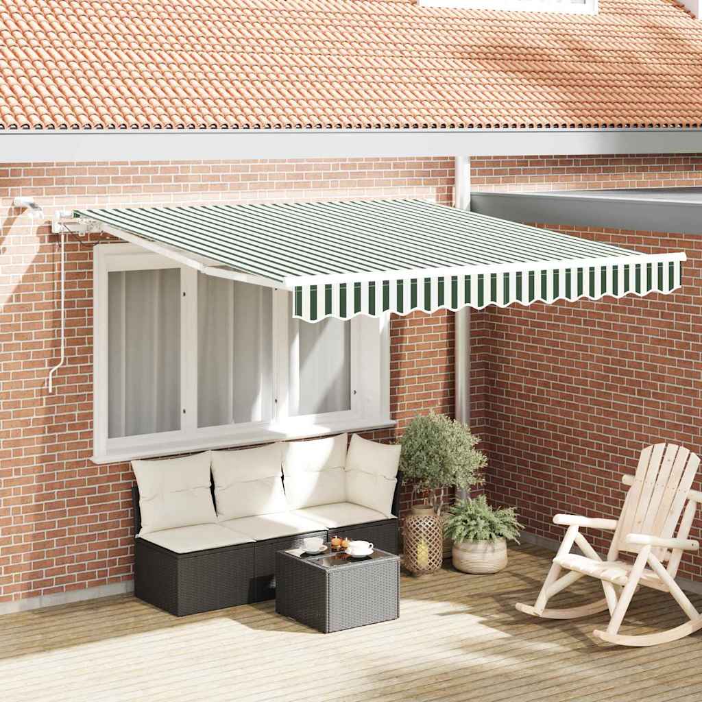 Toldo Retrátil 300 x 250 cm Poliéster e metal
