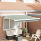 Toldo Retrátil 300 x 250 cm Tecido e Metal