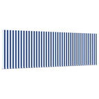Toldo Retráctil Manual Azul y 400 x 300 cm Poliéster y Aluminio