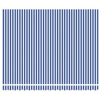 Toldo Retráctil Manual Azul y 400 x 300 cm Poliéster y Aluminio