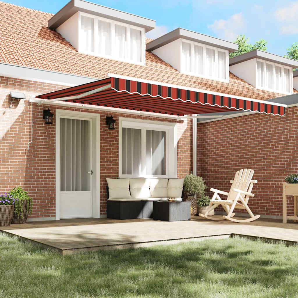 Toldo Retráctil 300 x 250 cm Tela y acero