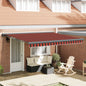 Toldo 300 x 250 x 165 cm Poliéster e Alumínio