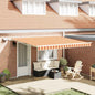 Toldo Retráctil 300 x 250 cm Tela y acero