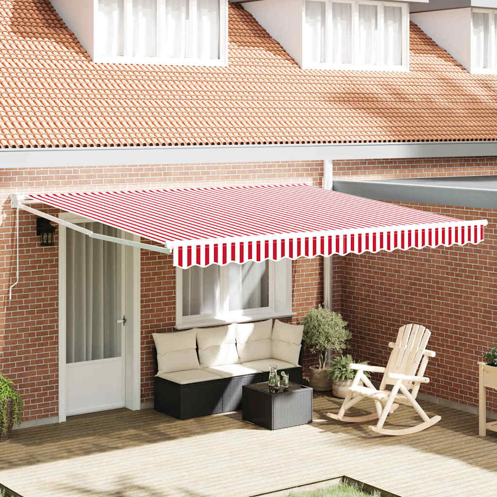 Toldo Amarelo e Laranja 350 x 250 x 165 cm Poliéster