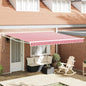 Toldo Retrátil Multicor 350 x 250 cm Poliéster e Alumínio