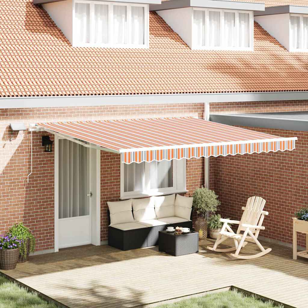 Toldo Retráctil 300 x 250 cm Tela y acero