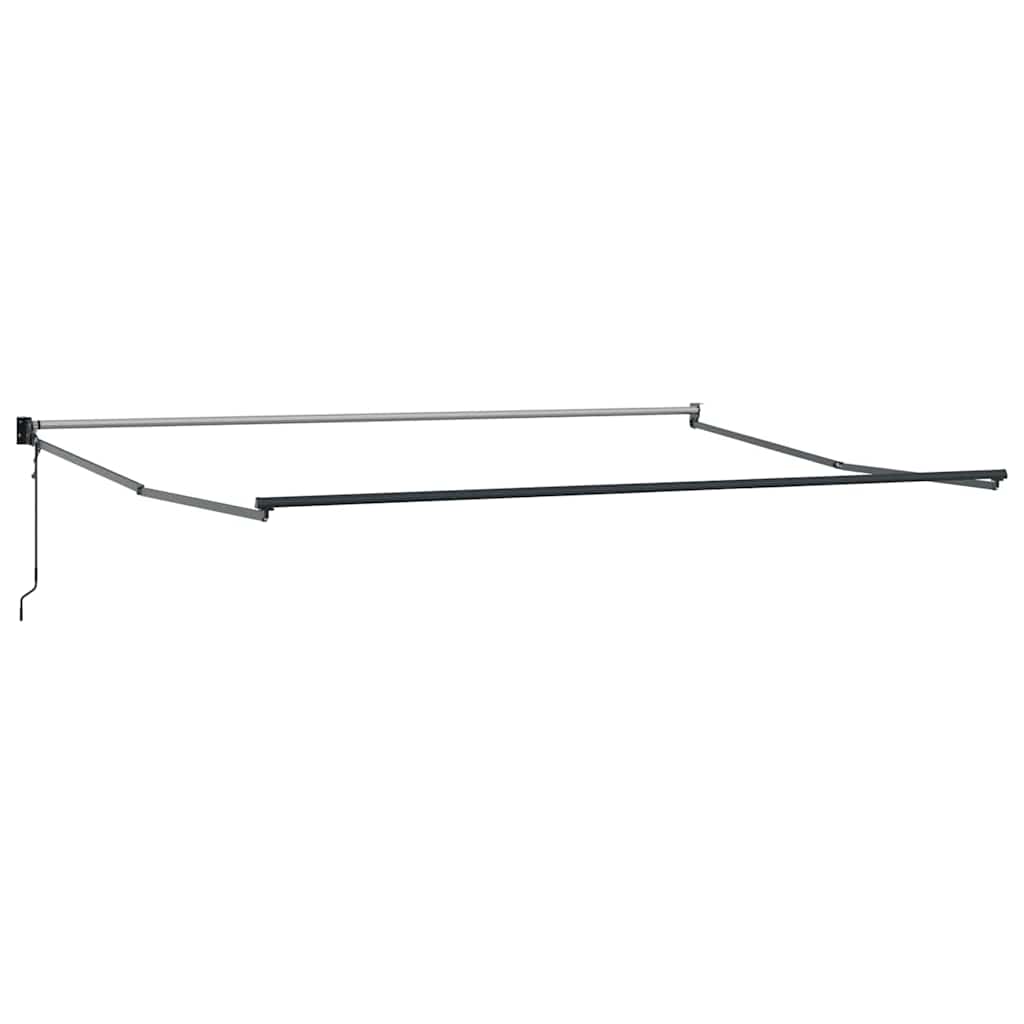 Toldo Retráctil Multicolor 400 x 300 cm Poliéster y Aluminio