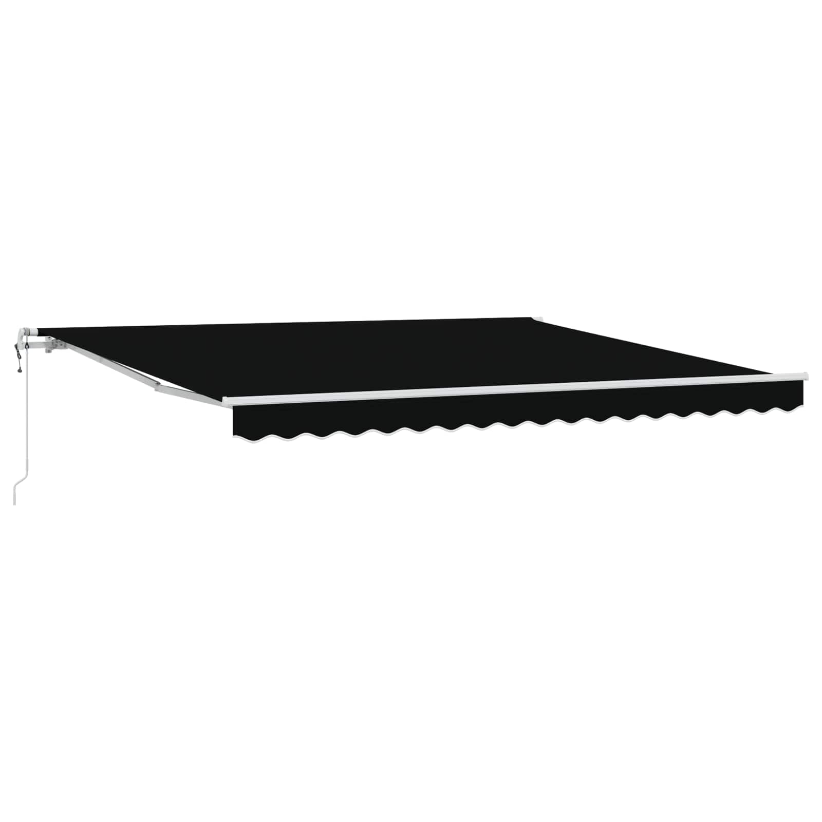 Toldo Retráctil Eléctrico 2,5 x 2 m 100% Poliéster y Aluminio
