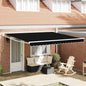 Toldo retrátil Amarelo 300 x 250 cm 100% Poliéster e Alumínio