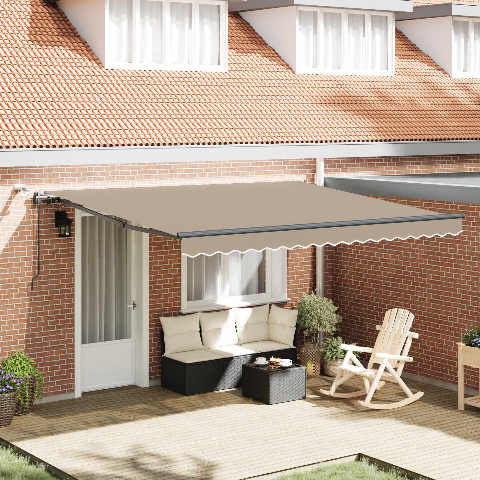 Tela de toldo 300 x 250 cm Poliéster