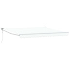 Toldo Retráctil 400 x 300 cm Poliéster y Aluminio