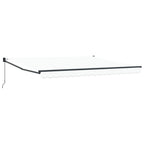 Toldo Retráctil Manual 400 x 300 cm Poliéster y Aluminio