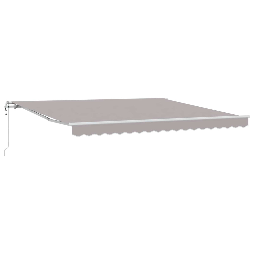 Toldo Retráctil Eléctrico 2,5 x 2 m 100% Poliéster y Aluminio