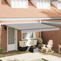 Toldo Retrátil 300 x 250 cm Tecido e Alumínio