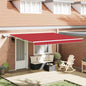 Toldo Retráctil 300 x 250 cm Tela y acero