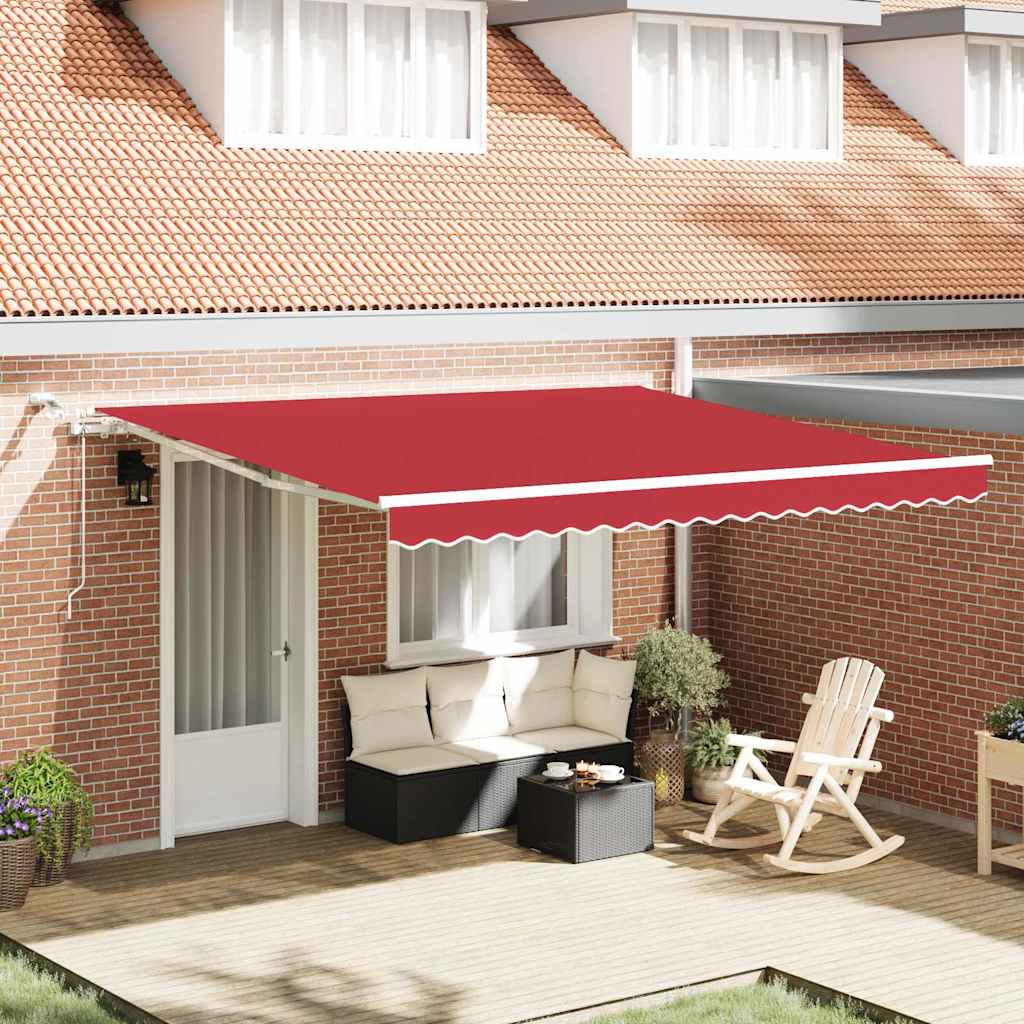 Toldo Retrátil 300 x 250 cm Poliéster e metal