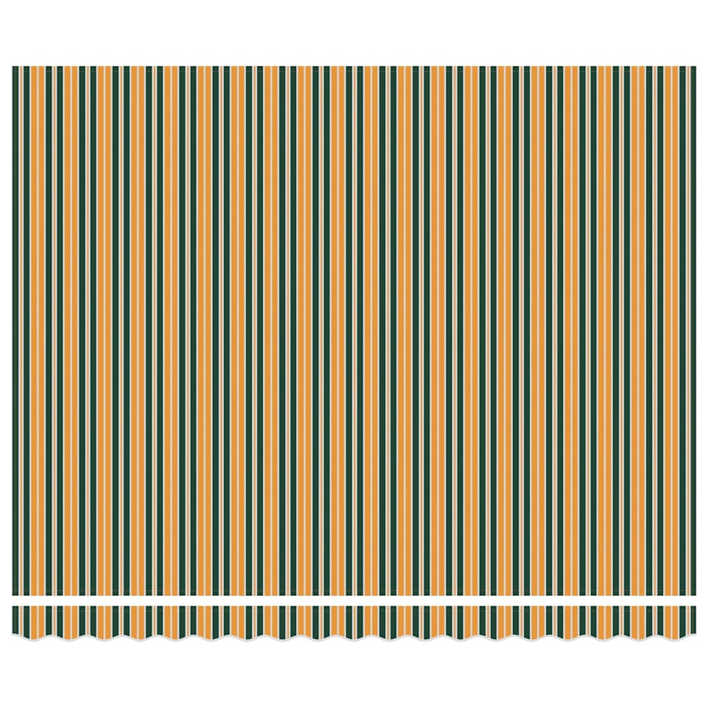 Toldo Retráctil Multicolor 400 x 300 cm Poliéster y Aluminio