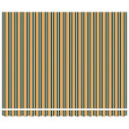 Toldo Retráctil Multicolor 400 x 300 cm Poliéster y Aluminio